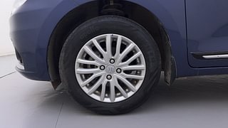 Used 2021 Maruti Suzuki Dzire ZXI AMT Petrol Automatic tyres LEFT FRONT TYRE RIM VIEW