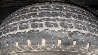 Used 2022 mahindra Thar LX 4 STR Convertible Petrol AT 4WD Petrol Automatic tyres LEFT REAR TYRE TREAD VIEW