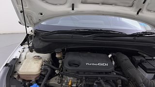 Used 2022 Hyundai New i20 Asta (O) 1.0 Turbo DCT Petrol Automatic engine ENGINE RIGHT SIDE HINGE & APRON VIEW
