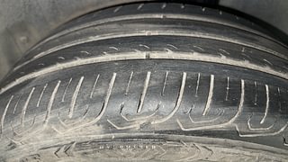 Used 2017 Volkswagen Polo [2015-2019] Highline1.2L (P) Petrol Manual tyres LEFT REAR TYRE TREAD VIEW