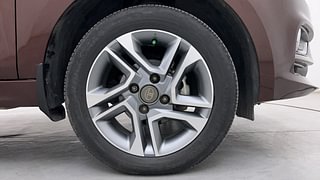 Used 2022 Tata Tigor Revotron XZA plus AMT Petrol Automatic tyres RIGHT FRONT TYRE RIM VIEW