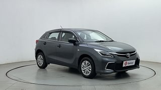 Used 2022 Toyota Glanza E Petrol Manual exterior RIGHT FRONT CORNER VIEW