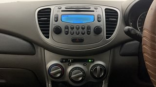 Used 2011 Hyundai i10 Sportz 1.2 Kappa2 Petrol Manual interior MUSIC SYSTEM & AC CONTROL VIEW