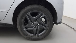 Used 2023 Hyundai New i20 Sportz 1.2 MT Petrol Manual tyres LEFT REAR TYRE RIM VIEW