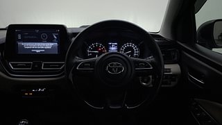 Used 2022 Toyota Glanza V Petrol Manual interior STEERING VIEW