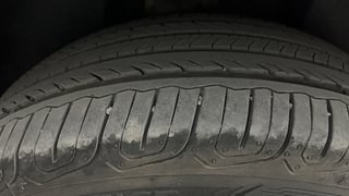 Used 2022 Volkswagen Virtus Topline 1.0 TSI AT Petrol Automatic tyres RIGHT REAR TYRE TREAD VIEW