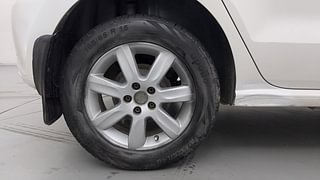 Used 2012 Volkswagen Polo [2010-2014] Highline1.2L (P) Petrol Manual tyres RIGHT REAR TYRE RIM VIEW