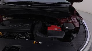 Used 2021 Kia Seltos GTX Plus Petrol Manual engine ENGINE LEFT SIDE HINGE & APRON VIEW