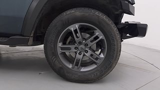 Used 2022 mahindra Thar LX 4 STR Convertible Petrol AT 4WD Petrol Automatic tyres RIGHT FRONT TYRE RIM VIEW