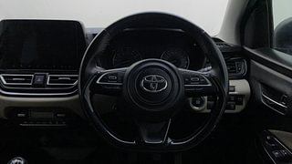 Used 2023 Toyota Glanza V Petrol Manual interior STEERING VIEW
