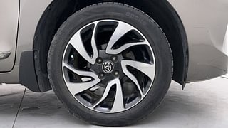 Used 2020 Toyota Glanza [2019-2022] G Petrol Manual tyres RIGHT FRONT TYRE RIM VIEW