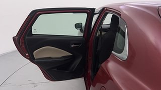 Used 2022 Toyota Glanza V Petrol Manual interior LEFT REAR DOOR OPEN VIEW