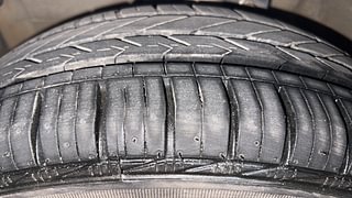 Used 2015 Maruti Suzuki Celerio VXI AMT Petrol Automatic tyres LEFT FRONT TYRE TREAD VIEW