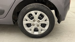 Used 2016 Hyundai Grand i10 Magna 1.2 Kappa VTVT Petrol Manual tyres LEFT REAR TYRE RIM VIEW