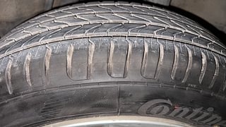 Used 2017 honda Jazz V CVT Petrol Automatic tyres LEFT REAR TYRE TREAD VIEW