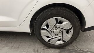 Used 2020 Hyundai Aura S 1.2 AMT Petrol Petrol Automatic tyres LEFT REAR TYRE RIM VIEW