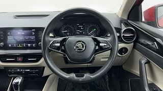 Used 2023 Skoda Slavia Ambition 1.0L TSI AT Petrol Automatic interior STEERING VIEW