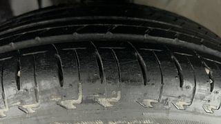 Used 2023 Maruti Suzuki Ignis Zeta MT Petrol Petrol Manual tyres LEFT FRONT TYRE TREAD VIEW