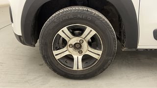 Used 2016 Renault Kwid [2015-2019] RXT Petrol Manual tyres LEFT FRONT TYRE RIM VIEW