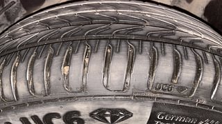 Used 2016 Ford Figo Aspire Titanium1.5 TDCi Diesel Manual tyres LEFT REAR TYRE TREAD VIEW