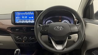 Used 2020 Hyundai Aura S 1.2 AMT Petrol Petrol Automatic interior STEERING VIEW