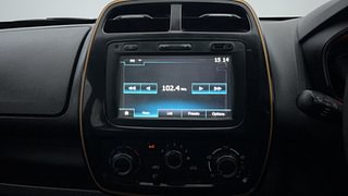 Used 2017 Renault Kwid [2015-2019] 1.0 RXT AMT Petrol Automatic interior MUSIC SYSTEM & AC CONTROL VIEW