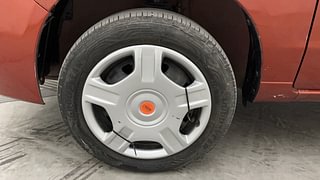 Used 2013 Maruti Suzuki Alto K10 [2010-2014] VXi Petrol Manual tyres LEFT FRONT TYRE RIM VIEW