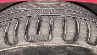 Used 2016 Ford Figo Aspire Titanium1.5 TDCi Diesel Manual tyres LEFT FRONT TYRE TREAD VIEW