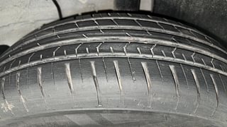 Used 2024 Tata Punch Adventure Rhythm Pack MT Petrol Manual tyres LEFT REAR TYRE TREAD VIEW