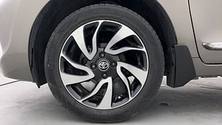 Used 2020 Toyota Glanza [2019-2022] G Petrol Manual tyres LEFT FRONT TYRE RIM VIEW