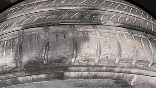 Used 2016 Nissan Micra [2013-2020] XV CVT Petrol Automatic tyres LEFT FRONT TYRE TREAD VIEW