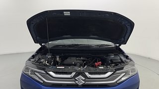 Used 2022 Maruti Suzuki Brezza ZXI Plus AT Petrol Automatic engine ENGINE & BONNET OPEN FRONT VIEW