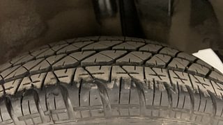 Used 2013 Maruti Suzuki Ritz [2012-2017] Vxi Petrol Manual tyres LEFT REAR TYRE TREAD VIEW