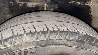 Used 2016 Maruti Suzuki Ertiga [2015-2018] ZXI+ Petrol Manual tyres LEFT FRONT TYRE TREAD VIEW