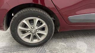 Used 2015 Hyundai Grand i10 [2013-2017] Asta 1.2 Kappa VTVT (O) Petrol Manual tyres RIGHT REAR TYRE RIM VIEW