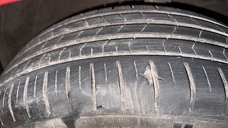 Used 2022 Toyota Glanza V Petrol Manual tyres RIGHT FRONT TYRE TREAD VIEW