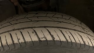 Used 2021 Renault Kiger RXZ 1.0 Turbo MT Petrol Manual tyres LEFT FRONT TYRE TREAD VIEW