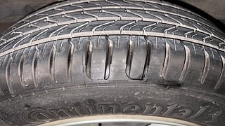 Used 2017 honda Jazz V CVT Petrol Automatic tyres RIGHT REAR TYRE TREAD VIEW