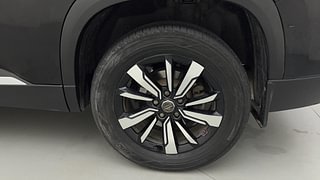Used 2020 MG Motors Hector Plus Sharp 1.5 Petrol Turbo Hybrid MT 6-STR Petrol Manual tyres LEFT REAR TYRE RIM VIEW