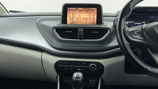 Used 2023 Tata Altroz XZ Plus (S) 1.2l iCNG Petrol+cng Manual interior MUSIC SYSTEM & AC CONTROL VIEW