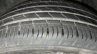 Used 2022 Maruti Suzuki Brezza ZXI Plus AT Petrol Automatic tyres LEFT FRONT TYRE TREAD VIEW
