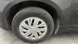 Used 2017 Maruti Suzuki Swift [2014-2017] VXI (O) Petrol Manual tyres LEFT FRONT TYRE RIM VIEW