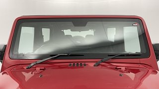 Used 2021 mahindra Thar LX 4 STR Hard Top Petrol MT 4WD Petrol Manual exterior FRONT WINDSHIELD VIEW