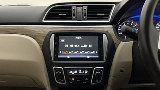 Used 2023 Maruti Suzuki Ciaz Alpha AT Petrol Petrol Automatic interior MUSIC SYSTEM & AC CONTROL VIEW