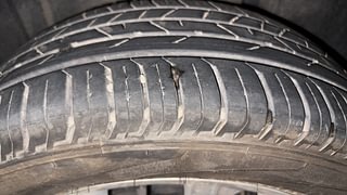 Used 2023 Skoda Slavia Ambition 1.0L TSI AT Petrol Automatic tyres LEFT REAR TYRE TREAD VIEW