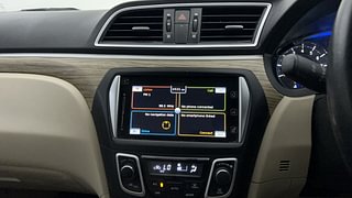 Used 2020 Maruti Suzuki Ciaz Alpha AT Petrol Petrol Automatic interior MUSIC SYSTEM & AC CONTROL VIEW