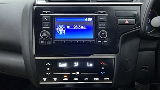 Used 2017 honda Jazz V CVT Petrol Automatic interior MUSIC SYSTEM & AC CONTROL VIEW
