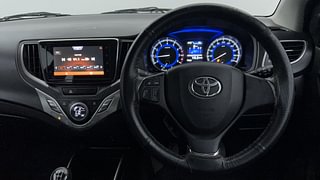 Used 2020 Toyota Glanza [2019-2022] G Petrol Manual interior STEERING VIEW