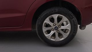 Used 2016 Ford Figo Aspire Titanium1.5 TDCi Diesel Manual tyres LEFT REAR TYRE RIM VIEW