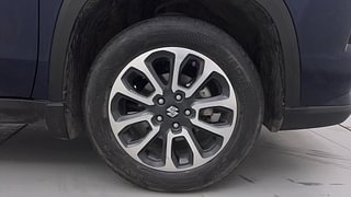 Used 2023 Maruti Suzuki Grand Vitara Zeta Smart Hybrid Petrol Manual tyres RIGHT FRONT TYRE RIM VIEW
